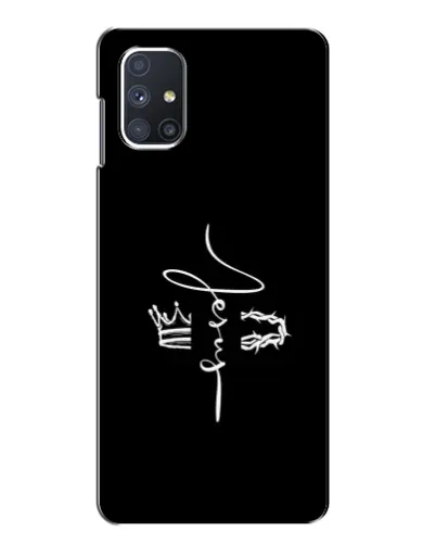 Чехол для Samsung Galaxy M51 с картинкой «Король Славы Jesus»