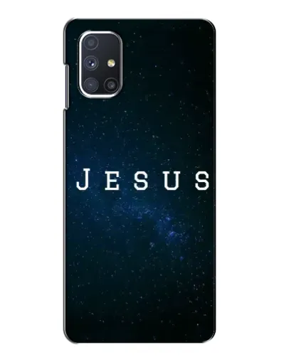 Чехол для Samsung Galaxy M51 с картинкой «Звездное небо Jesus»