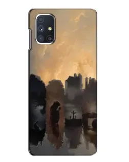 Чехол для Samsung Galaxy M51 с картинкой «Дорога к вере»