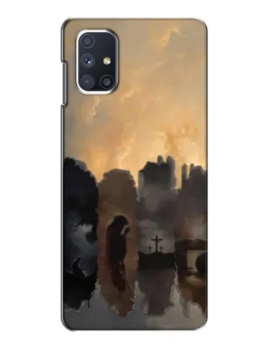 Чехол для Samsung Galaxy M51 с картинкой «Дорога к вере»