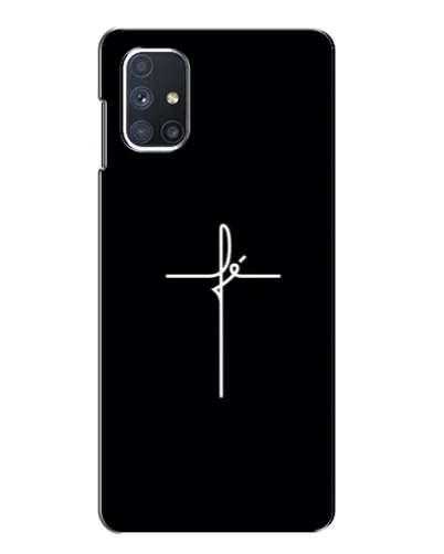 Чехол для Samsung Galaxy M51 с картинкой «Тонкий крест» Чехол для Samsung Galaxy M51 с картинкой «Тонкий крест»