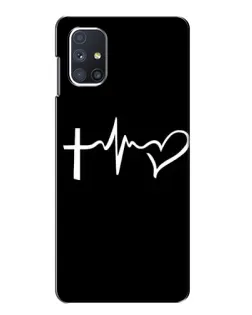 Чехол для Samsung Galaxy M51 с картинкой «Пульс веры» Чехол для Samsung Galaxy M51 с картинкой «Пульс веры»
