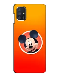 Чехол для Samsung Galaxy M51 с картинкой «Mickey в круге»