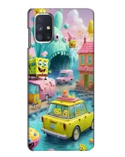 Чехол для Samsung Galaxy M51 с картинкой «Монстр-трак приключения»