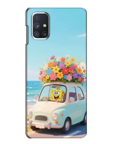 Чехол для Samsung Galaxy M51 с картинкой «Автомобильное путешествие»