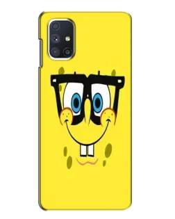 Чехол для Samsung Galaxy M51 с картинкой «Минималистичный Спанч Боб» Чехол для Samsung Galaxy M51 с картинкой «Минималистичный Спанч Боб»