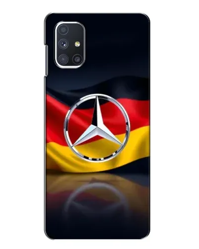 Чехол для Samsung Galaxy M51 с картинкой «Mercedes — флаг Германии» Чехол для Samsung Galaxy M51 с картинкой «Mercedes — флаг Германии»