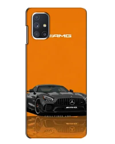 Чехол для Samsung Galaxy M51 с картинкой «Оранжевый Mercedes AMG» Чехол для Samsung Galaxy M51 с картинкой «Оранжевый Mercedes AMG»
