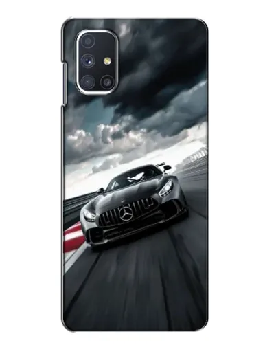 Чехол для Samsung Galaxy M51 с картинкой «Гоночный Mercedes AMG» Чехол для Samsung Galaxy M51 с картинкой «Гоночный Mercedes AMG»