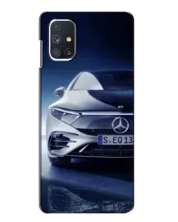 Чехол для Samsung Galaxy M51 с картинкой «Mercedes EQ — будущее»
