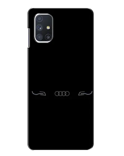 Чехол для Samsung Galaxy M51 с картинкой «Audi — световой подпись»