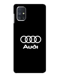 Чехол для Samsung Galaxy M51 с картинкой «Классическое лого Audi»