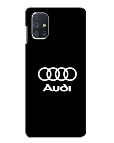 Чехол для Samsung Galaxy M51 с картинкой «Классическое лого Audi»