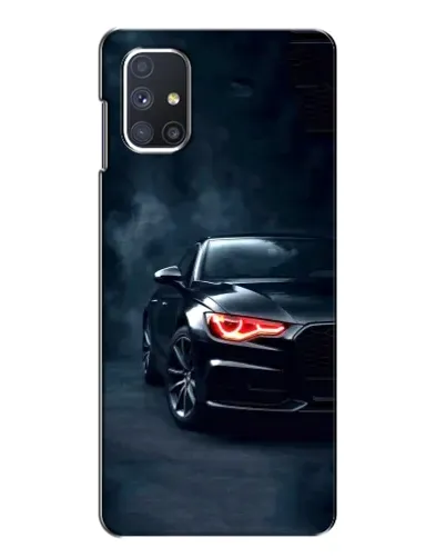 Чехол для Samsung Galaxy M51 с картинкой «Audi — хищный взгляд»