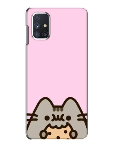 Чехол для Samsung Galaxy M51 с картинкой «Pusheen и печенье»