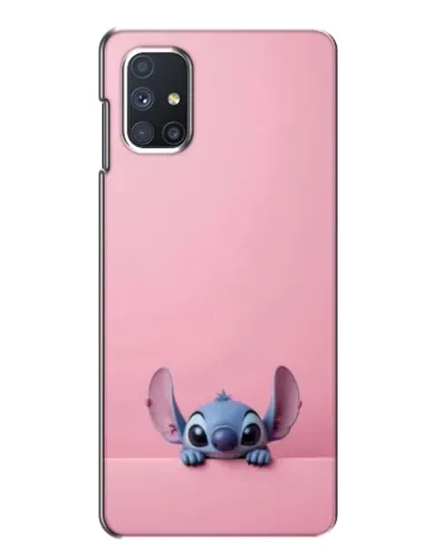 Чехол для Samsung Galaxy M51 с картинкой «Stitch выглядывает»