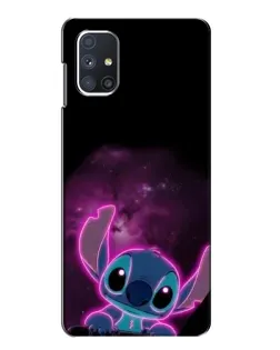 Чехол для Samsung Galaxy M51 с картинкой «Неоновый Stitch»