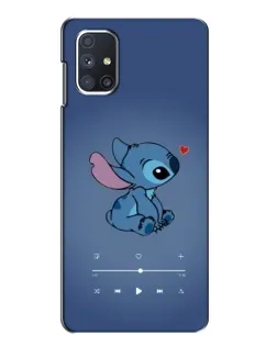Чехол для Samsung Galaxy M51 с картинкой «Музыкальный Stitch»