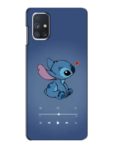 Чехол для Samsung Galaxy M51 с картинкой «Музыкальный Stitch»