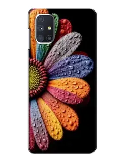 Чохол для Samsung Galaxy M51 з картинкою «Райдужна квітка»
