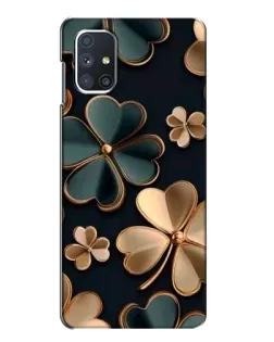 Чохол для Samsung Galaxy M51 з картинкою «Конюшина в золоті»