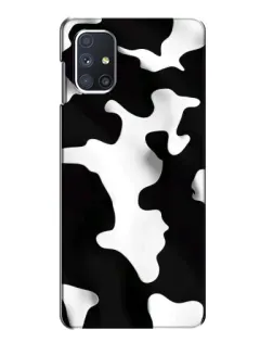Чехол для Samsung Galaxy M51 с картинкой «Черно-белое пятно»