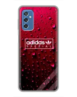 Чехол для Samsung Galaxy M52 5G (M526) с картинкой «Adidas Gold Marble»