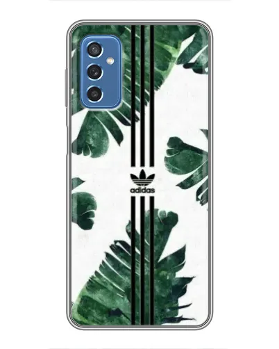 Чехол для Samsung Galaxy M52 5G (M526) с картинкой «Пальмовые листья адидас» Чехол для Samsung Galaxy M52 5G (M526) с картинкой «Пальмовые листья адидас»