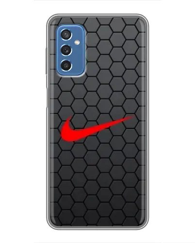 Чехол для Samsung Galaxy M52 5G (M526) с картинкой «Nike — карбоновая сетка» Чехол для Samsung Galaxy M52 5G (M526) с картинкой «Nike — карбоновая сетка»