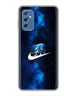 Чехол для Samsung Galaxy M52 5G (M526) с картинкой «Звездный путь Nike» Чехол для Samsung Galaxy M52 5G (M526) с картинкой «Звездный путь Nike»