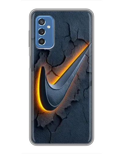 Чехол для Samsung Galaxy M52 5G (M526) с картинкой «Объемный логотип Найк» Чехол для Samsung Galaxy M52 5G (M526) с картинкой «Объемный логотип Найк»