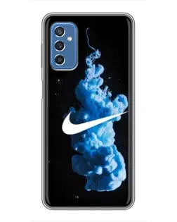 Чехол для Samsung Galaxy M52 5G (M526) с картинкой «Nike и синий дым» Чехол для Samsung Galaxy M52 5G (M526) с картинкой «Nike и синий дым»