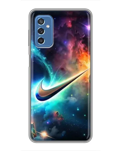 Чехол для Samsung Galaxy M52 5G (M526) с картинкой «Космический Nike Swoosh» Чехол для Samsung Galaxy M52 5G (M526) с картинкой «Космический Nike Swoosh»
