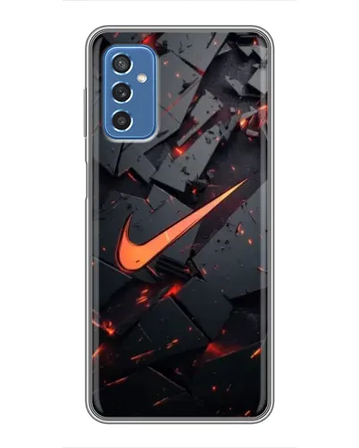 Чехол для Samsung Galaxy M52 5G (M526) с картинкой «Nike — эффект разломов» Чехол для Samsung Galaxy M52 5G (M526) с картинкой «Nike — эффект разломов»