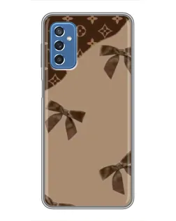 Чехол для Samsung Galaxy M52 5G (M526) с картинкой «LV — кофейный атлас»