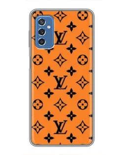 Чехол для Samsung Galaxy M52 5G (M526) с картинкой «Оранжевый стиль LV»