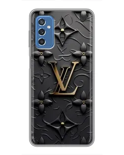 Чехол для Samsung Galaxy M52 5G (M526) с картинкой «Кожаная текстура LV»