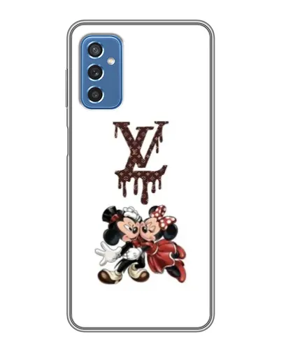 Чехол для Samsung Galaxy M52 5G (M526) с картинкой «LV и Микки Маус»