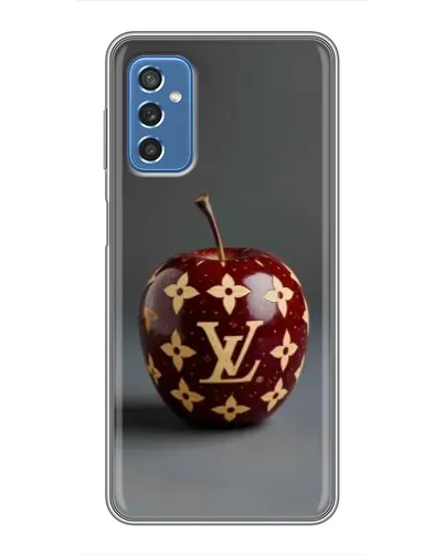 Чехол для Samsung Galaxy M52 5G (M526) с картинкой «Красное яблоко LV»