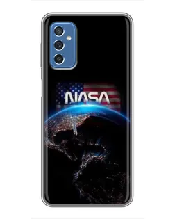 Чехол для Samsung Galaxy M52 5G (M526) с картинкой «Земля из космоса NASA»
