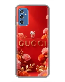 Чехол для Samsung Galaxy M52 5G (M526) с картинкой «Gucci — золотой сад»