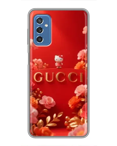 Чехол для Samsung Galaxy M52 5G (M526) с картинкой «Gucci — золотой сад»