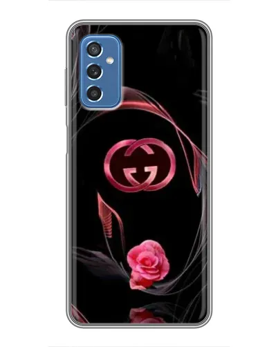 Чехол для Samsung Galaxy M52 5G (M526) с картинкой «Gucci — неоновая роза»