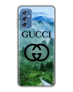 Чехол для Samsung Galaxy M52 5G (M526) с картинкой «Gucci — горный пейзаж»