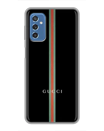 Чехол для Samsung Galaxy M52 5G (M526) с картинкой «Gucci — строгая линия» Чехол для Samsung Galaxy M52 5G (M526) с картинкой «Gucci — строгая линия»