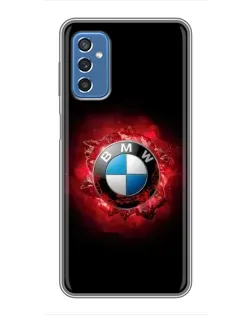 Чехол для Samsung Galaxy M52 5G (M526) с картинкой «Логотип BMW — вспышка»