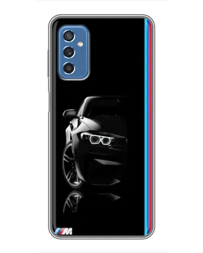 Чехол для Samsung Galaxy M52 5G (M526) с картинкой «Силуэт BMW в темноте» Чехол для Samsung Galaxy M52 5G (M526) с картинкой «Силуэт BMW в темноте»