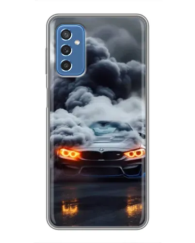 Чехол для Samsung Galaxy M52 5G (M526) с картинкой «BMW в дыму» Чехол для Samsung Galaxy M52 5G (M526) с картинкой «BMW в дыму»
