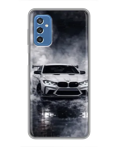Чехол для Samsung Galaxy M52 5G (M526) с картинкой «BMW сквозь туман» Чехол для Samsung Galaxy M52 5G (M526) с картинкой «BMW сквозь туман»