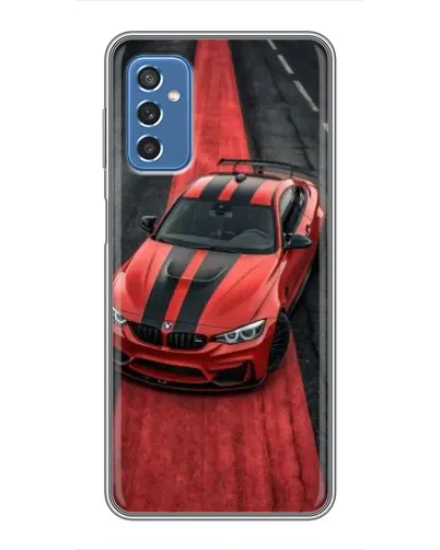 Чехол для Samsung Galaxy M52 5G (M526) с картинкой «BMW на красной дорожке» Чехол для Samsung Galaxy M52 5G (M526) с картинкой «BMW на красной дорожке»